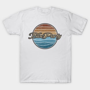 Bloc Party Retro Waves T-Shirt